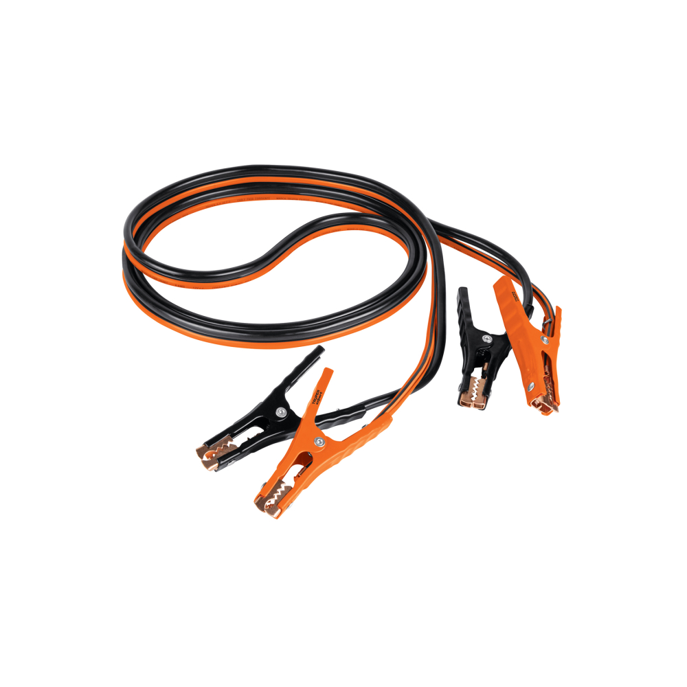 CABLES PASA CORRIENTE DE 3.5M. 350A. 6AWG. CON FUNDA TRUPER